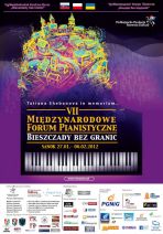 VII Międzynarodowe Forum Pianistyczne „Bieszczady bez granic” - 27.01-6.02.2012
