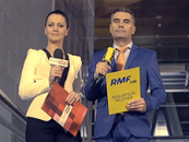 Diana Rudnik z TVP INFO i Mariusz Piekarski z RMF FM fot: materiał promocyjne