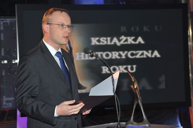 Prezes IPN Łukasz Kamiński (fot. Ireneusz Sobieszczuk/TVP)