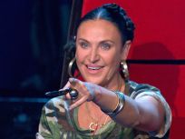 Kayah była zaskoczona, gdy jej fotel odwrócił się w stronę Marty (fot. TVP)