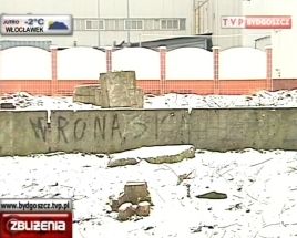 Ten napis pamięta czasy stanu wojennego