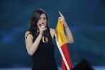 Serca widzów podbiła skromna 19-latka z Niemiec, Lena Meyer-Landrut. To ona wygrała tegoroczną Eurowizję! fot. C. POPPE/PAP