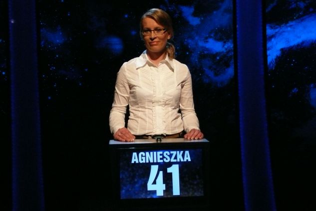 Agnieszka Chomyszyn - zwyciężczyni 20 odcinka 83 edycji "Jeden z dziesięciu"