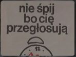 Plakat mobilizujący do pójścia na wybory w czerwcu 1989 roku.