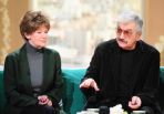 Maria Czubaszek z mężem Wojciechem Karolakiem (fot.Agencja Forum)