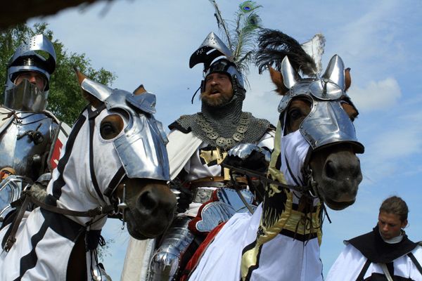 Wielki mistrz zakonny Ulrich von Jungingen był pewny zwycięstwa nad „dzikusami” z Polski i Litwy fot. (PAP/M. Kaczyńska)