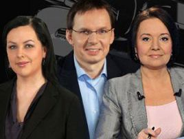 Dziennikarze TVP Info zapraszają do oglądania anteny wiosną (fot. TVP)