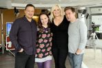 Magda Smalara, Elżbieta Romanowska, Rafał Królikowski i Rafał Ostrowski zapraszają na musical „I love you” (fot. Agencja Forum)