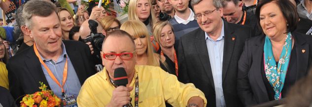 Para prezydencka wsparła WOŚP
