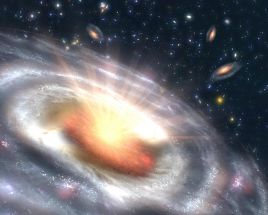 Już na zewnętrznej powierzchni czarnej dziury czas prawie stoi (fot. flickr.com/thebadastronomer)