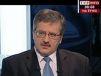 Bronisław Komorowski w Tvp Info