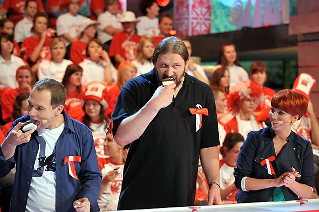 Wuzetka ma swoje 5 minut (fot. J. Bogacz/TVP)