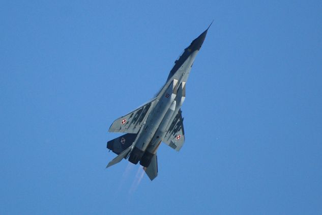 Mig-29 polskich Sił Powietrznych (Fot. Wojtek Chustecki)