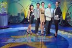 W nowym studio Lotto Anna Rusiecka, Magdalena Ambrożko, Janusz Laskowski i Daniel Wieleba (fot. TVP/J.Bogacz)