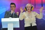 Pani Jadzia to nowy fenomen telewizyjny. Nawet Maciej Kurzajewski jest oczarowany (fot. J. Bogacz/TVP)