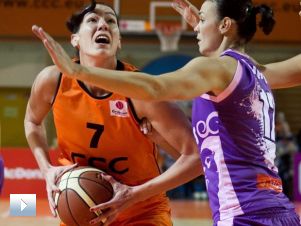 Euroliga: Ros Casares – CCC Polkowice (skrót)