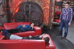 A także przesłuchania na leżąco, po obiedzie (fot. J. Bogacz/ TVP)