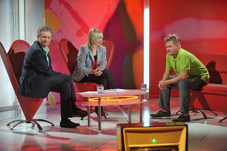 Widzom „Wideoteki” opowiedział m.in. o swoich muzycznych inspiracjach (fot. Jan Bogacz/TVP)