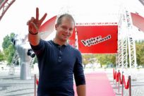 Kris przed występem w „Przesłuchaniach w ciemno” (fot. Rochstar)