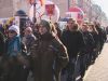 Uczniowie tańczyli na ulicach Łodzi (fot. TVP Łódź)