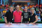 Drużyna Marzeny jak zawsze uśmiechnięta – Piotr Cugowski, Robert Koszucki, Jarosław Kret (fot.TVP)