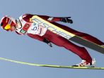 Kamil Stoch skakał równo i daleko (fot. PAP/Grzegorz Momot)