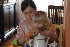 Jolanta Fraszyńska zagra Romę Barańską - matkę, która zajmuje się dziećmi i domem (fot. TVP)