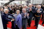 Simone Veil uczestniczyła w otwarciu agory swojego imienia (fot. Parlament Europejski)
