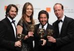 Kathryn Bigelow z zespołem (fot. PAP/EPA/EPA/DANIEL DEME)