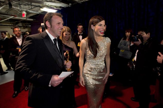 Sandra Bullock otrzymała Oscara za najelpszą rolę kobiecą (fot. PAP/EPA)