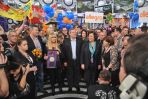 Bronisław Komorowski ofiarował na aukcję wizytę w ośrodku prezydenckim w Wiśle i zaproszenie do Belwederu (fot. TVP)
