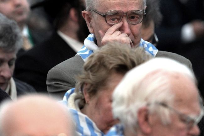 Na uroczystości przyjechało ok. 150 byłych więźniów KL Auschwitz  (PAP/Grzegorz Momot)