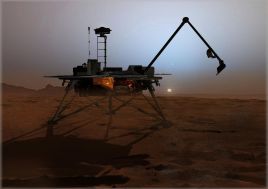 Mars Phoenix on Mars