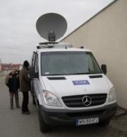 wóz transmisyjny TVP Gorzów Wlkp.