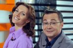 Agata Konarska prowadzi z Pawłem Pochwałą środowe wydanie „Kawy czy herbaty” (fot. I. Sobieszczuk/TVP)