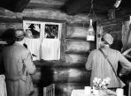 Pierwszy spektakl Teatru Telewizji, „Okno w lesie”, w reżyserii Józefa Słotwińskiego (1953) fot. Zygmunt Januszewski