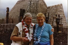 Tony Halik i Elżbieta Dzikowska