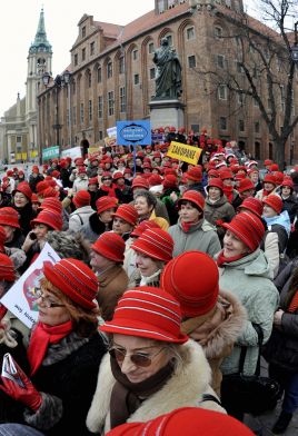„Gdyby mistrz Kopernik żył, to by z nami był"  w 2008 roku w Toruniu