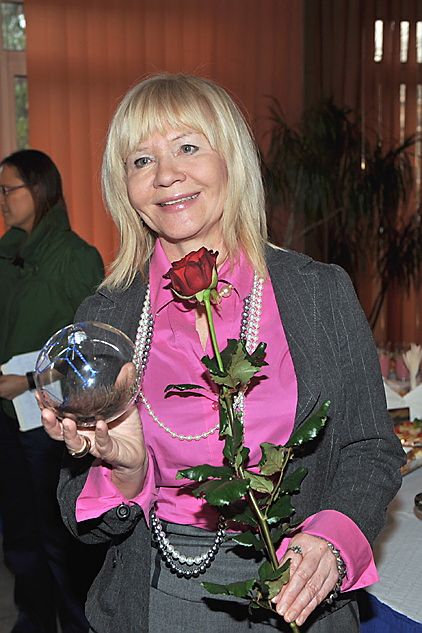 Maria Szabłowska pomagała wyłonić najlepszych śpiewających uczestników Festiwalu Zaczarowanej Piosenki, fot. TVP/I.Sobieszczuk