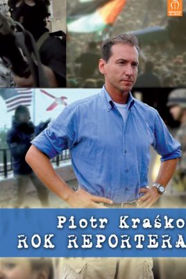 Okładka nowej książki Piotra Kraśki „Rok reportera”