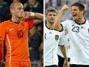 Niemcy i Holandia wierzą w zespoły z mundialu