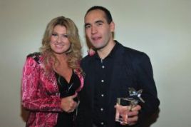 Beata Kozidrak i Marcin Chudziński (fot. Jan Bogacz TVP)