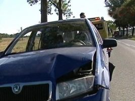 W karambolu na czeskiej drodze rannych zostało sześciu Polaków