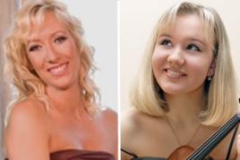 Patrycja Piekutowska i Polina Łaptiewa