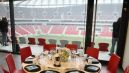 W loży prezydenckiej Stadionu Narodowego można miło spędzić czas przed meczem i po spotkaniu (fot. PAP/Bartłomiej Zborowski)