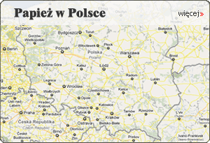 Pawież w Polsce - mapa